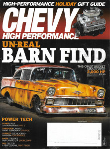 CHEVY HIGH PERFORMANCE 2017 DEC - CRUST BUCKET, 3RD GEN SUSP, LS1 BUILD PT2